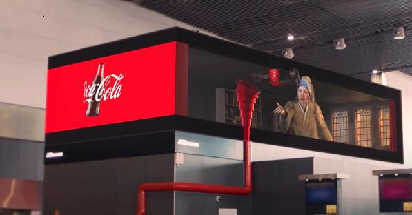 让名画动起来！户外广告与大师名作的梦幻联动，多媒体信息发布系统，数字标牌，数字告示，digital signage